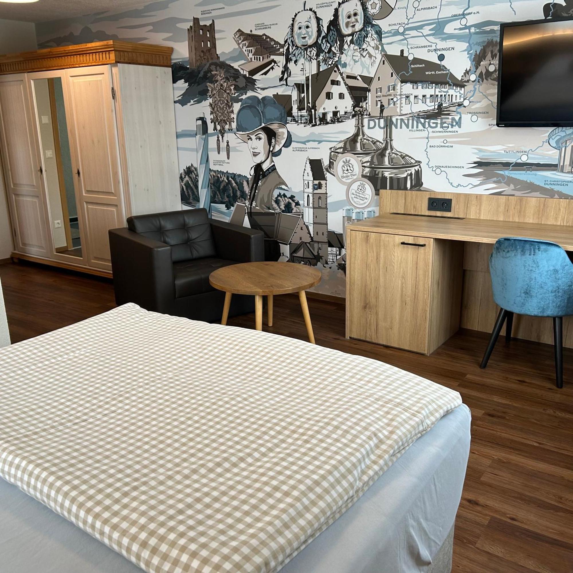Braustube Wehle Hotel Dunningen Exterior photo