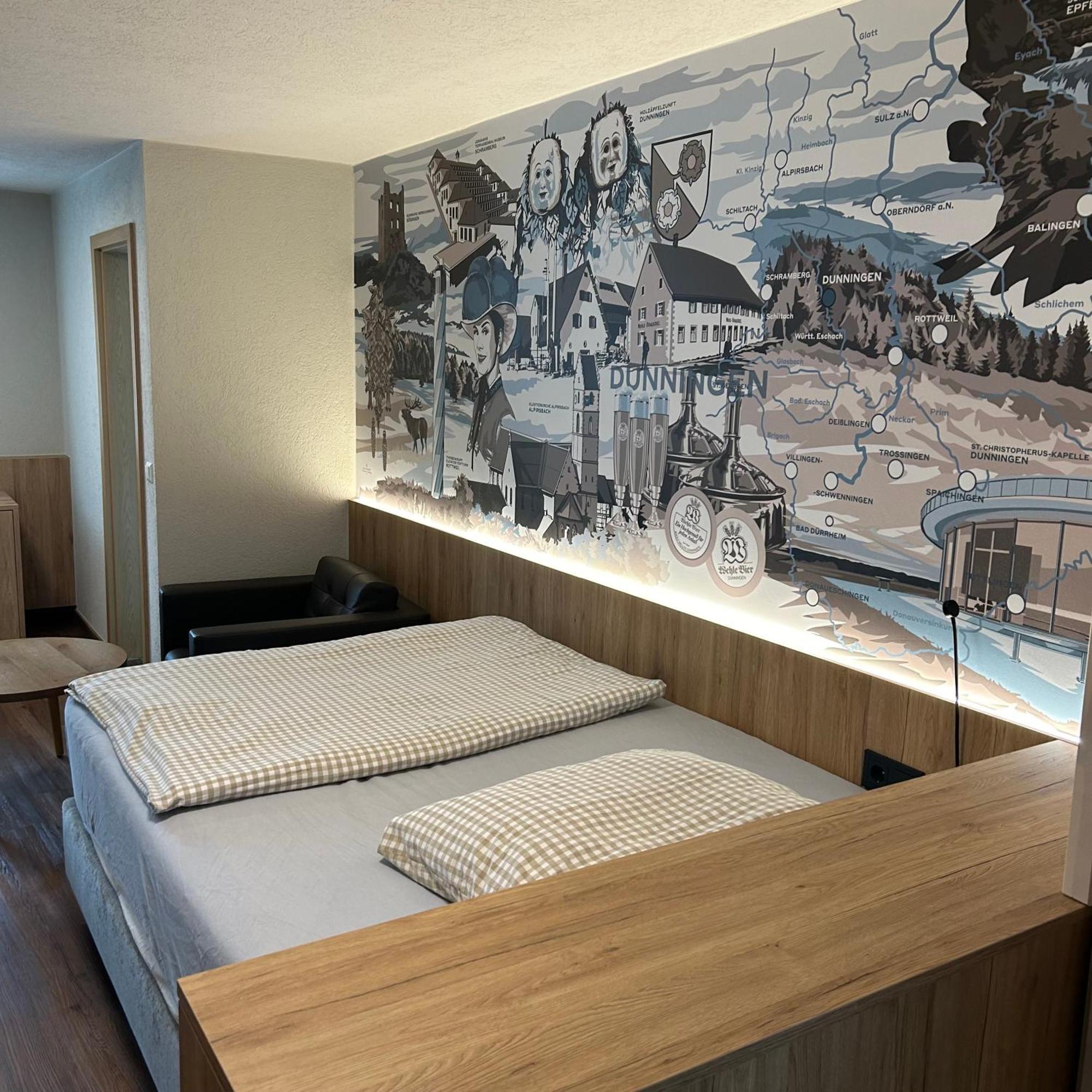 Braustube Wehle Hotel Dunningen Exterior photo